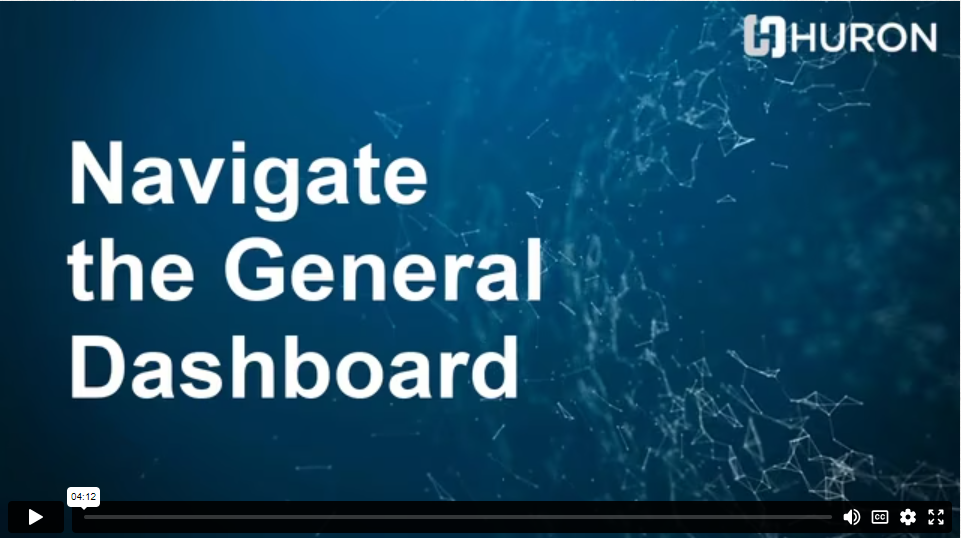 Thumbnail of Navigate the General Dashboard video